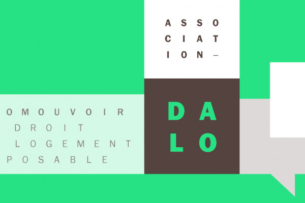 Association DALO, Identité visuelle et site internet de l'association DALO — Droit au logement oppposable